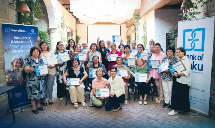 Maliyyə savadlılığı hər yaşda önəmlidir – Bank of Baku-dan təlim